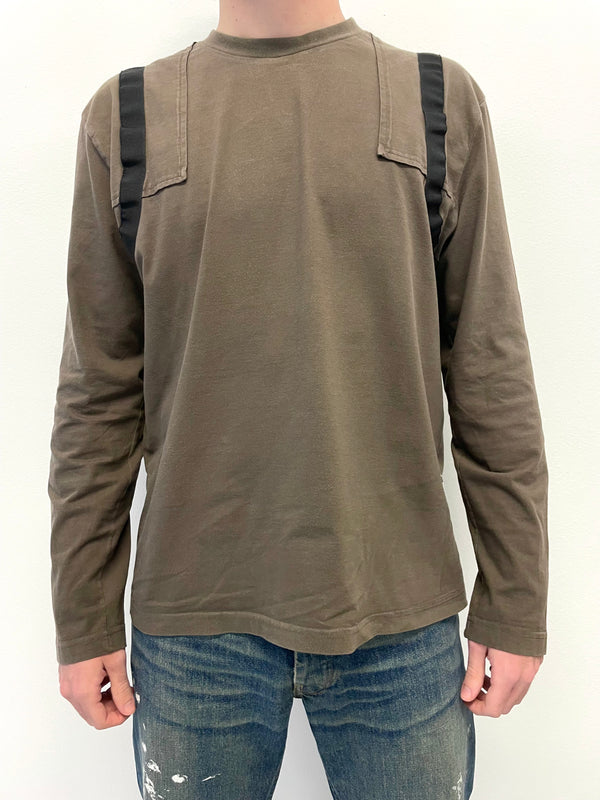 AW03 Gaultier Bondage parachute long sleeve t-shirt
