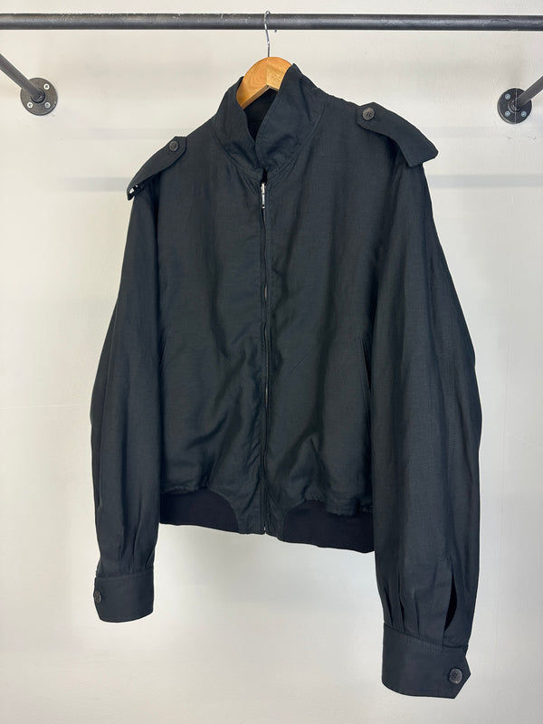 S/S 2003 Gucci by Tom Ford reversible linen bomber jacket