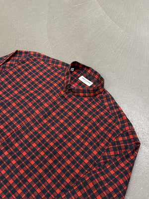 2016 Saint Laurent by Hedi Slimane check button-up shirt