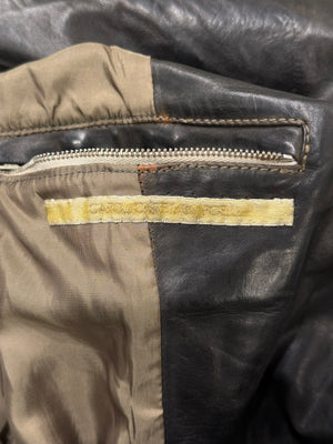 2008 Carol Christian Poell fencing leather jacket