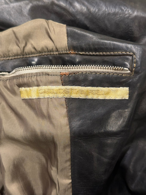 2008 Carol Christian Poell fencing leather jacket