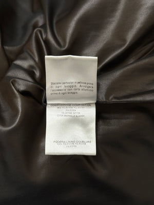 2008 Gucci nylon belted puffer coat