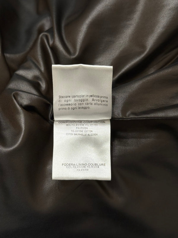 2008 Gucci nylon belted puffer coat