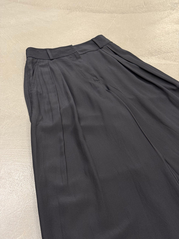 2010s Salvatore Ferragamo wide leg baggy pants