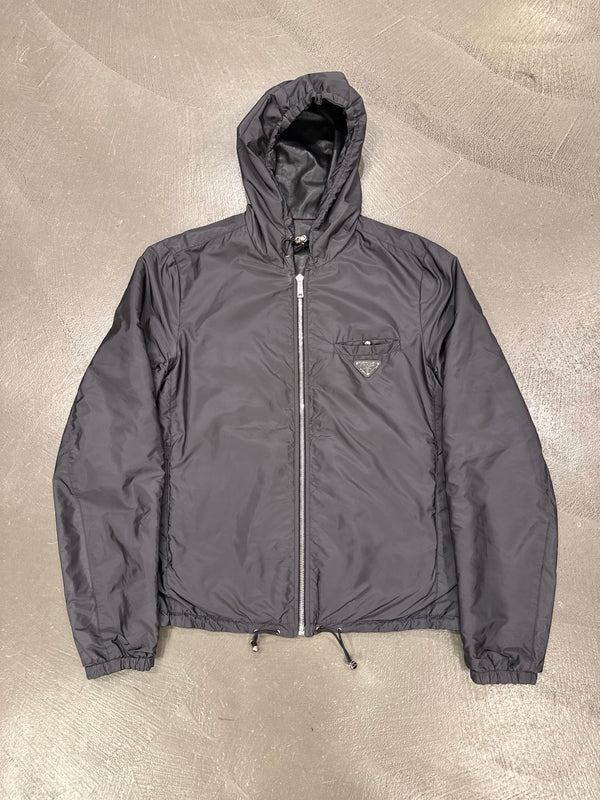 2015 Prada reversible 2 in 1 leather jacket