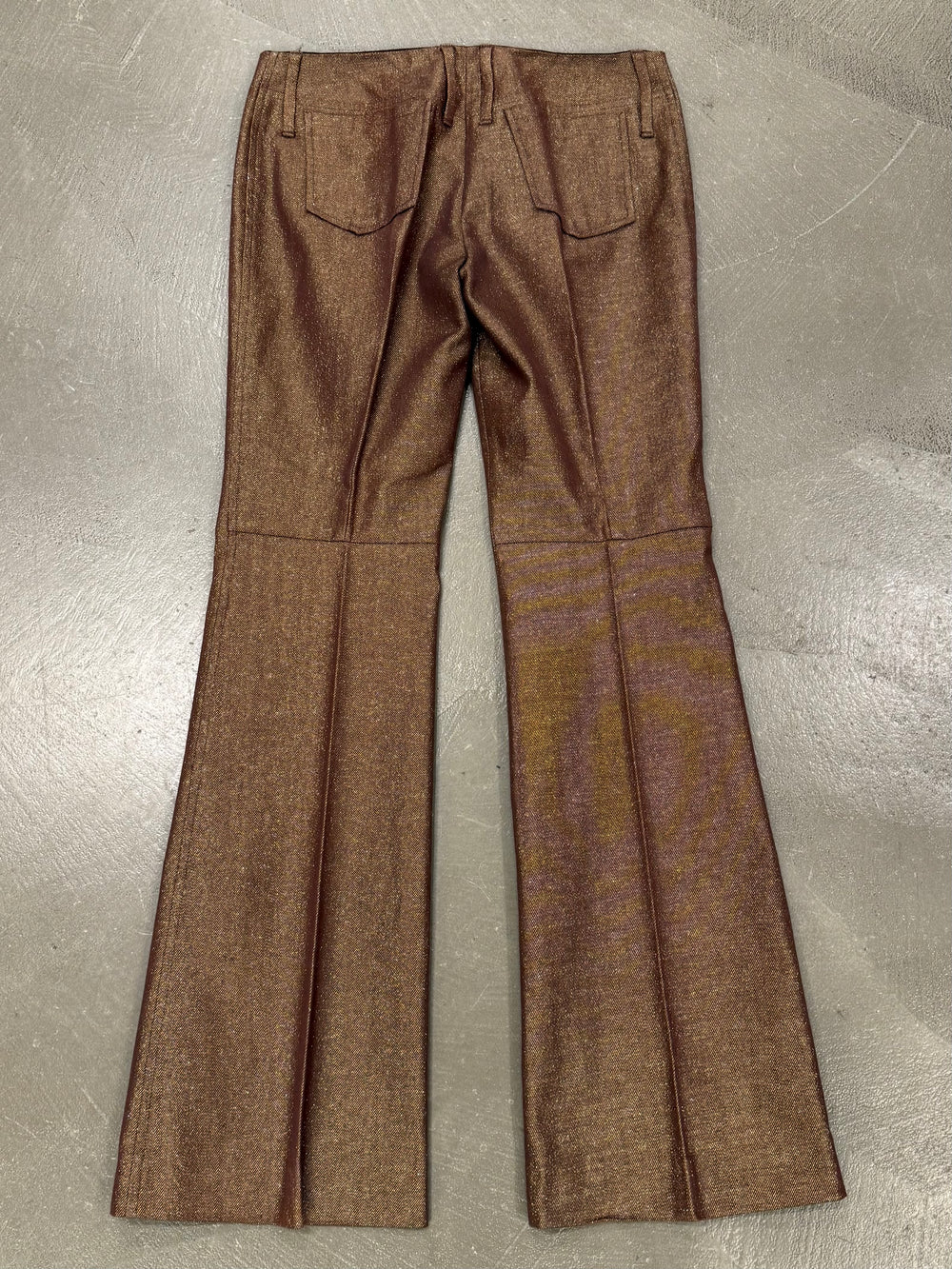 2001 Dolce & Gabbana low rise tailored pants
