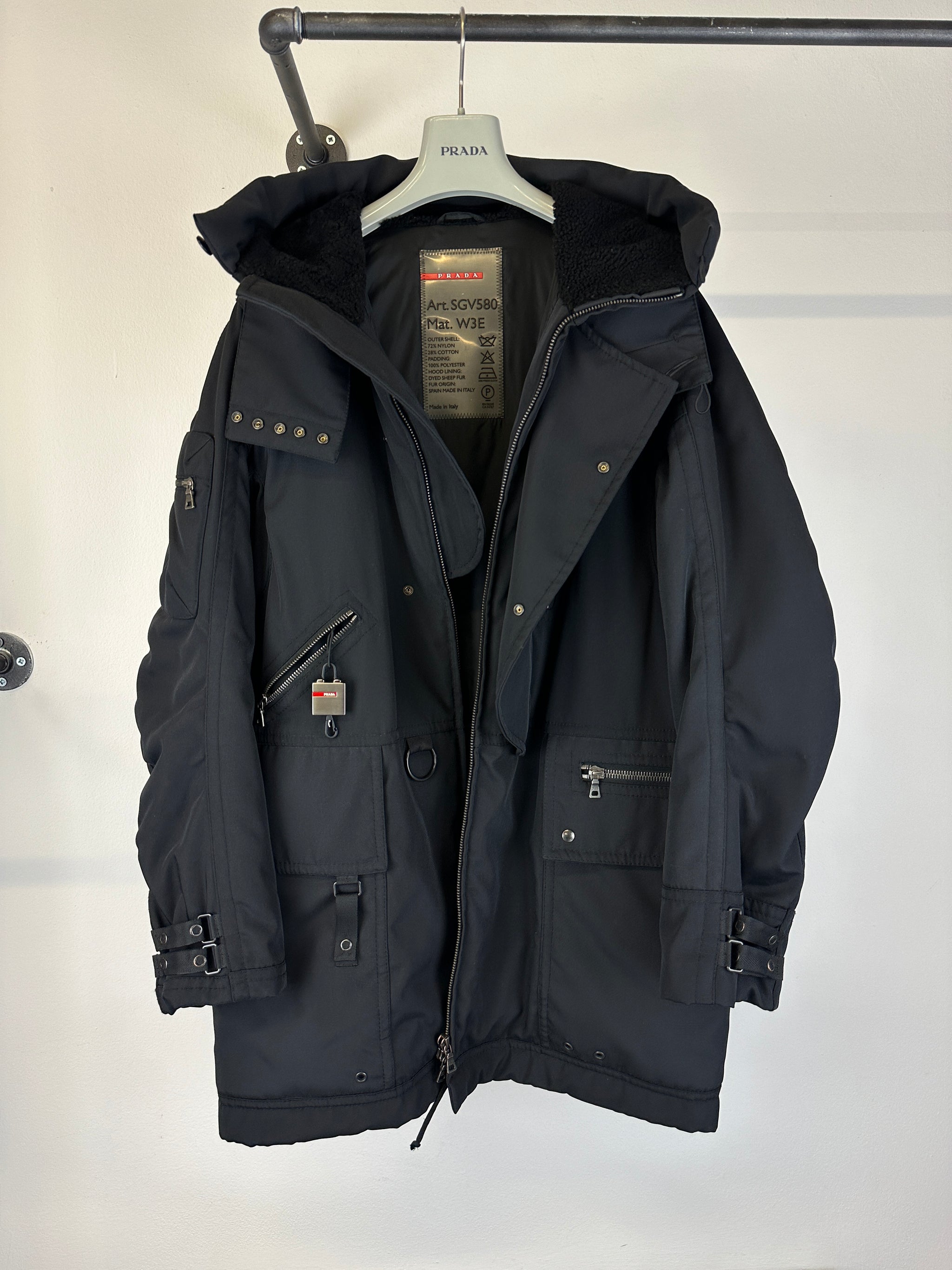 PRADA SPORT 00s FLEECE JACKET (S-M) – Treasuresmarket