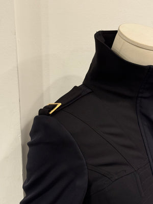 A/W2003 Gucci by Tom Ford military jacket with quilted panels