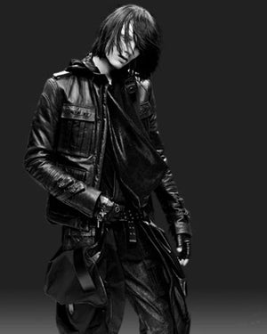 A/W2003 Dior by Hedi Slimane "Luster" Campaign M65 leather jacket