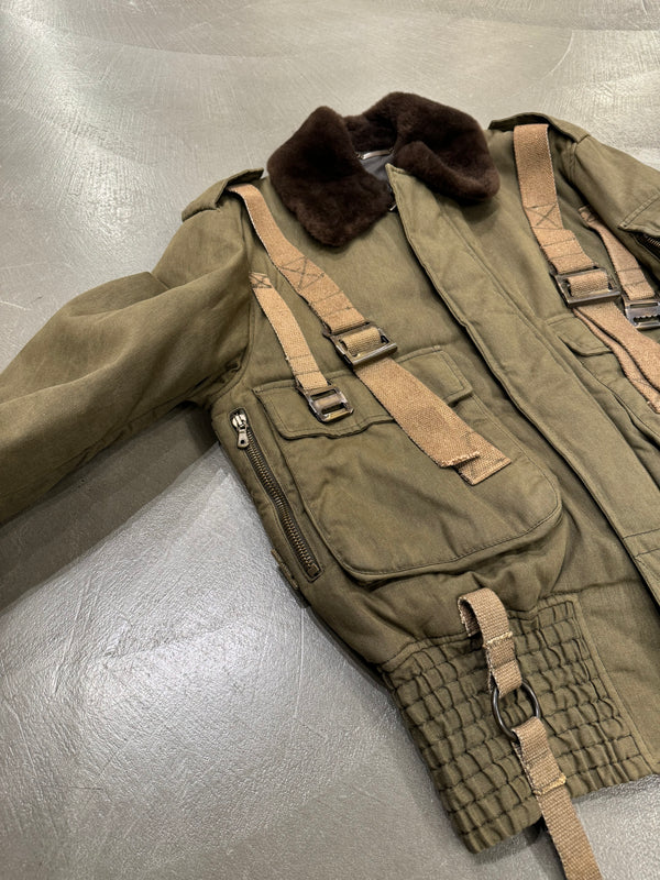 A/W 2003 Dolce & Gabbana parachute bondage bomber jacket