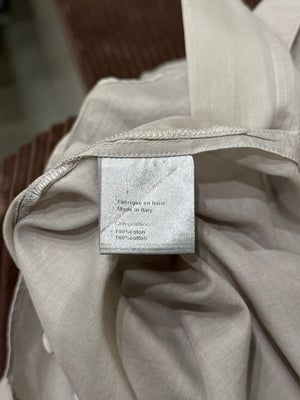 S/S2005 Dior by Hedi Slimane poplin long sleeve shirt