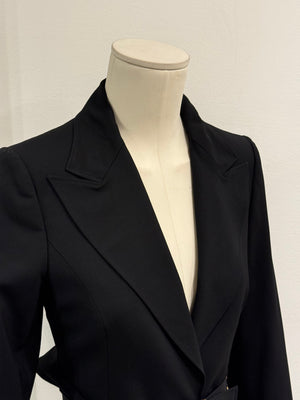 A/W2003 Gucci by Tom Ford belted military jacket