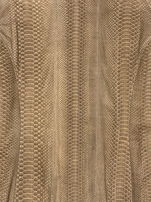 2008 Giorgio Armani python leather jacket