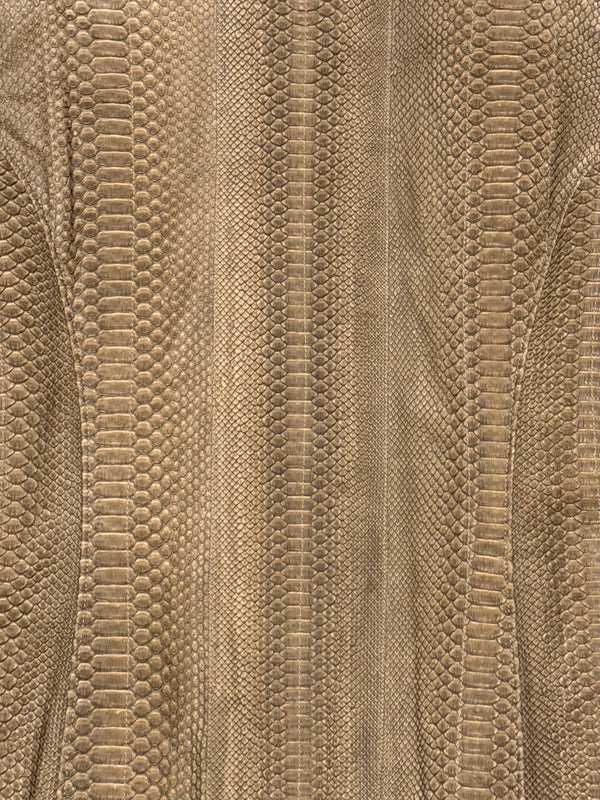 2008 Giorgio Armani python leather jacket