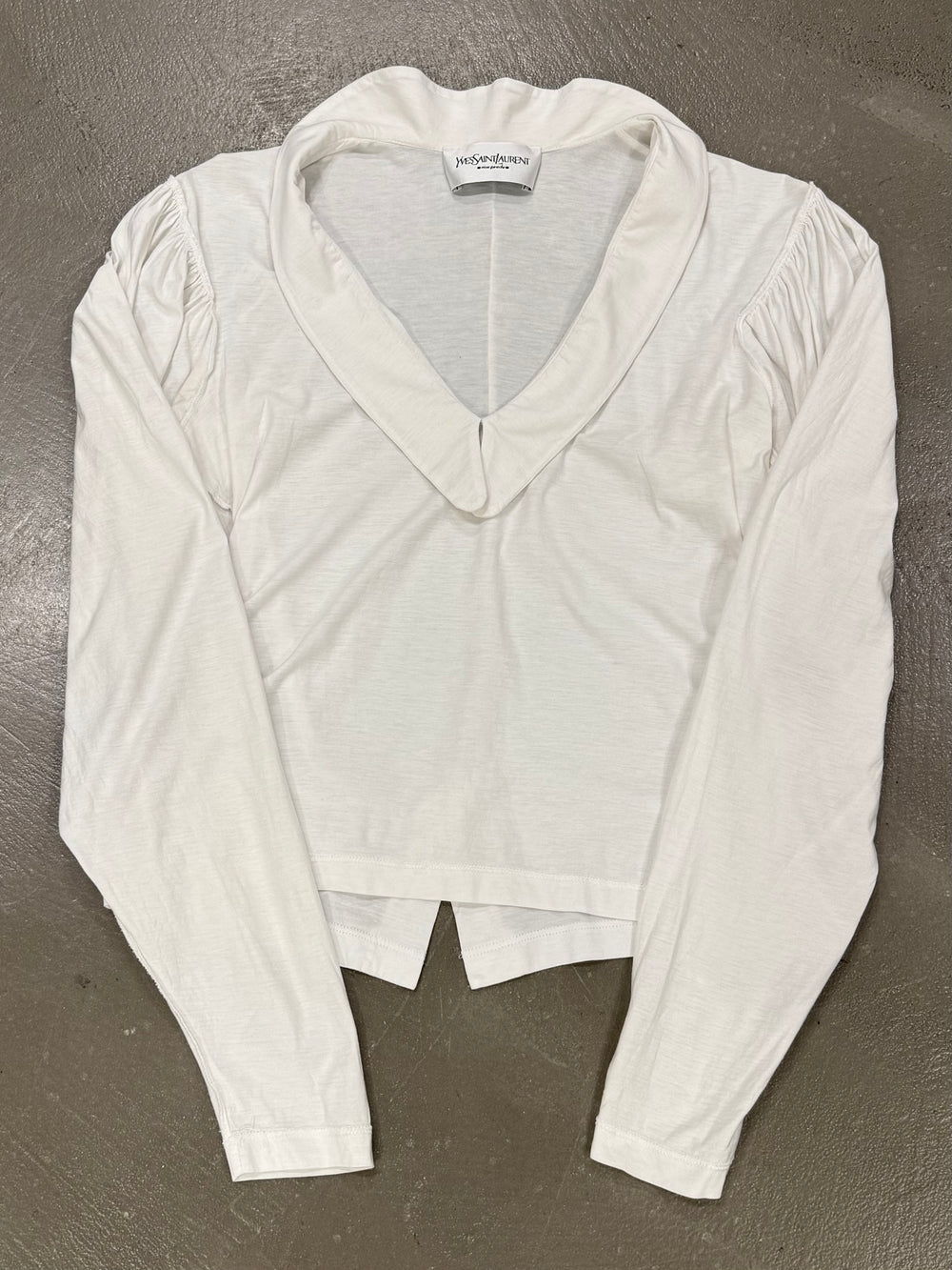 2000s Yves Saint Laurent by Tom Ford blouse top