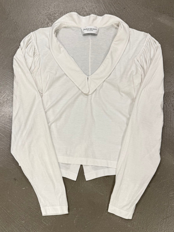 2000s Yves Saint Laurent by Tom Ford blouse top