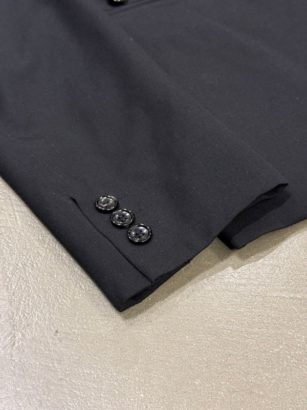 2020s Comme des Garçons cut-out open shoulders blazer jacket