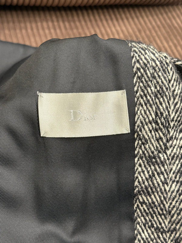 A/W 2007 Dior By Hedi Slimane “Navigate” tweed military coat