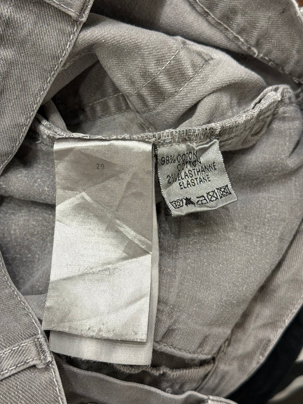 2000s Dior by Hedi Slimane slim grey jeans