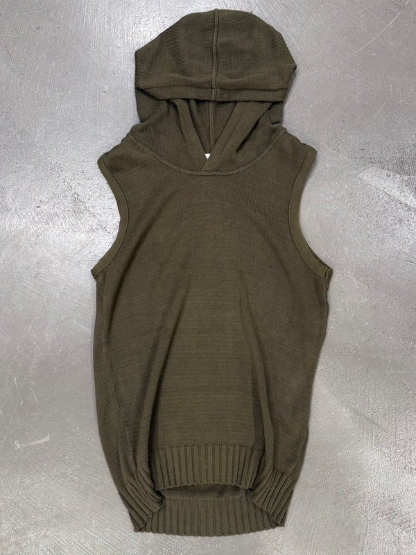 2000s Helmut Lang wool sleeveless knit vest