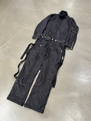 AW2003 Dolce & Gabbana bondage parachute runway jumpsuit/set