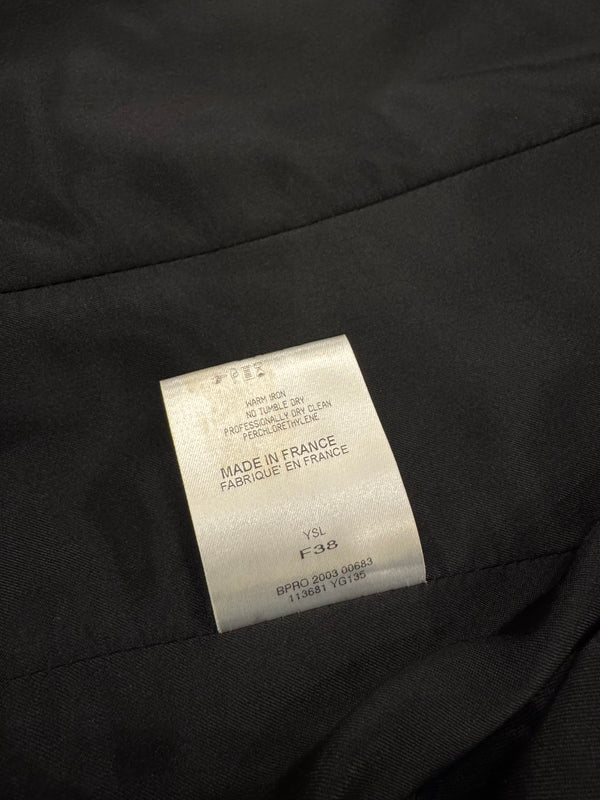 2003 Yves Saint Laurent Rive Gauche by Tom Ford belted jacket