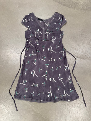 F/W 1997 Prada floral silk mini dress