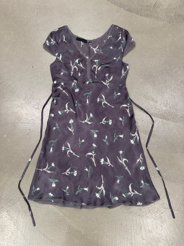 F/W 1997 Prada floral silk mini dress