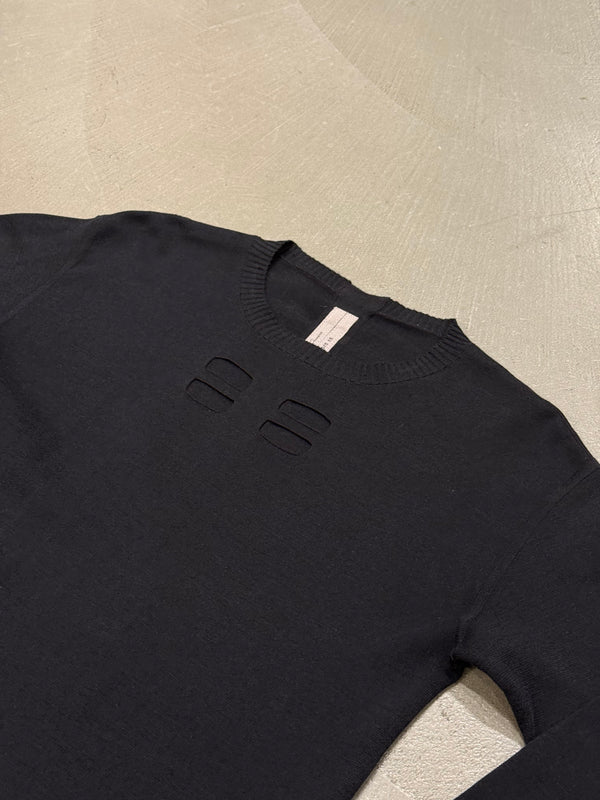 S/S2015 Rick Owens “Faun” cutout long-sleeve top