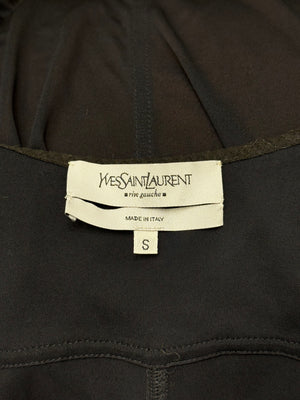 S/S2002 Yves Saint Laurent by Tom Ford mesh zip top