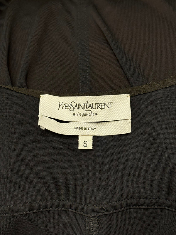 S/S2002 Yves Saint Laurent by Tom Ford mesh zip top