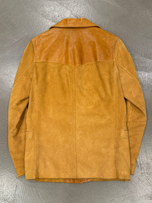 A/W 2013 Saint Laurent by Hedi Slimane L13 suede western jacket