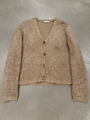 2000s Prada mohair wool cardigan