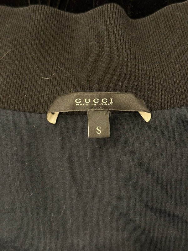 2010s Gucci velvet fleece jacket