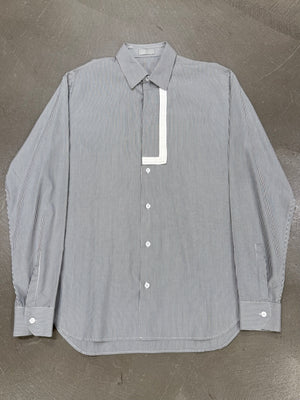 S/S2007 Dior by Hedi Slimane runway striped shirt