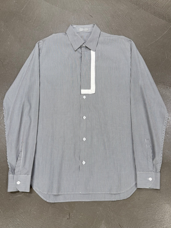 S/S2007 Dior by Hedi Slimane runway striped shirt