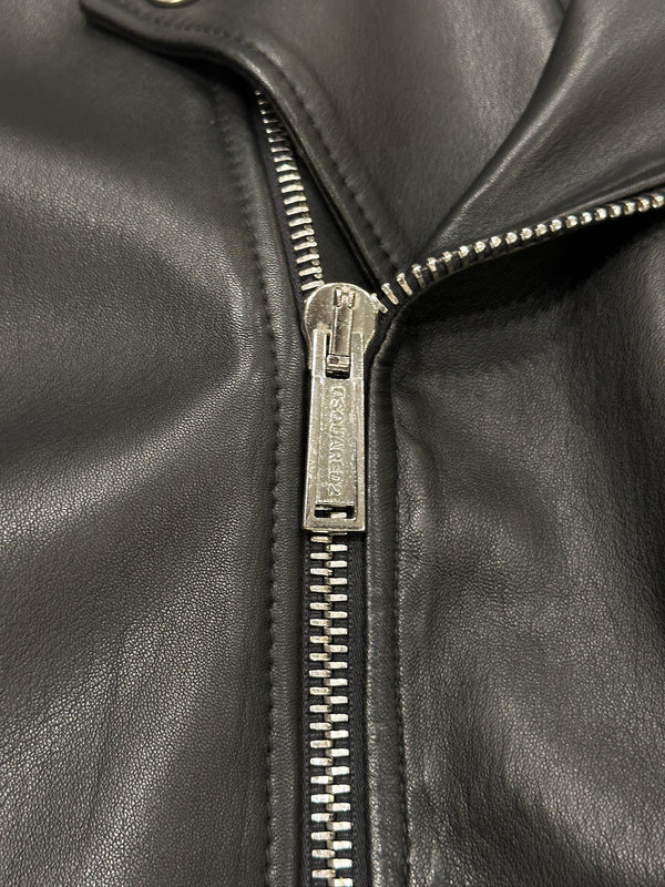 2020s Dsquared2 biker leather jacket