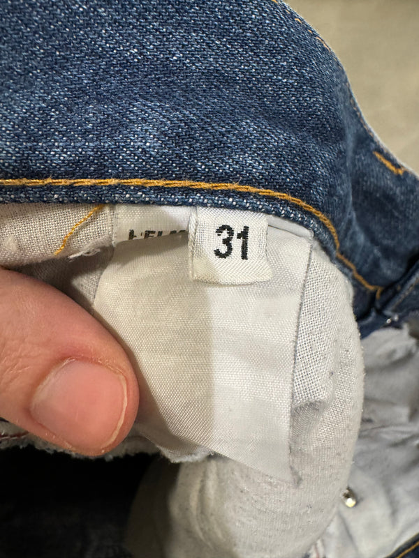 2000s Helmut Lang vintage stained jeans
