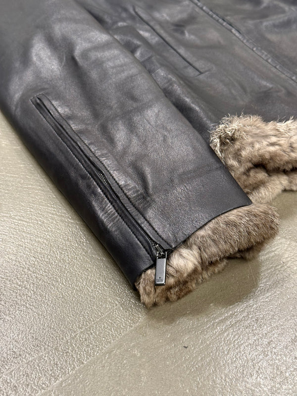 1999 Gucci by Tom Ford 2 in 1 fur leather jacket