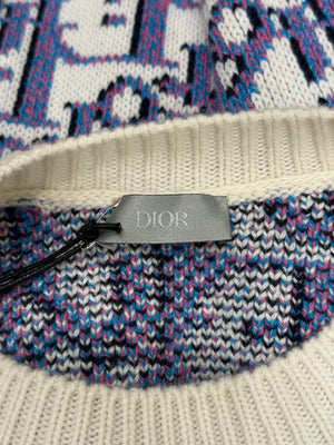 F/W2020 Dior x Shawn Stussy oblique monogram crewneck sweater