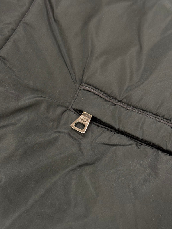 2000s Prada 2 in 1 reversible reinforced nylon jacket