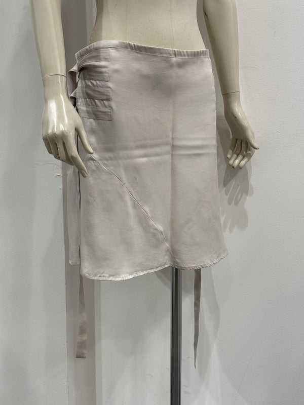 2000s Ann Demeulemeester bondage mini skirt