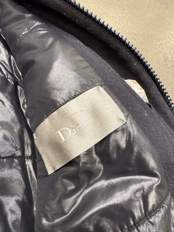 A/W2007 Dior by Hedi Slimane “Navigate” belted wool jacket