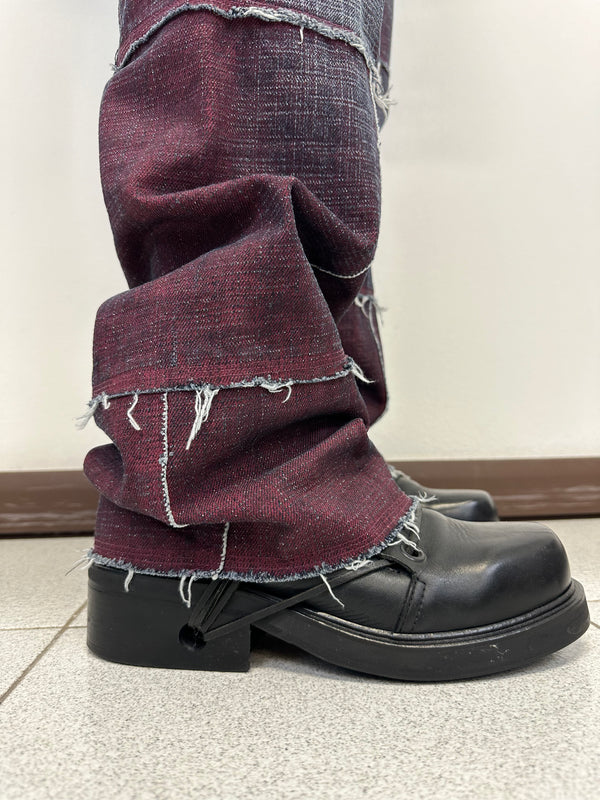 1990s Jean Paul Gaultier Patchwork jeans