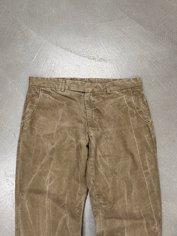 2000s Loro Piana faded washed trousers
