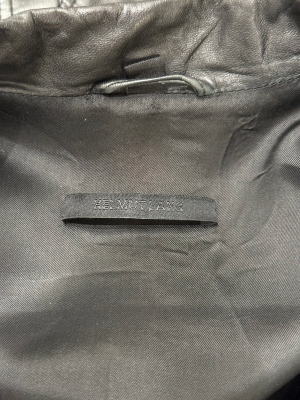 S/S2004 Helmut Lang leather perfecto biker jacket
