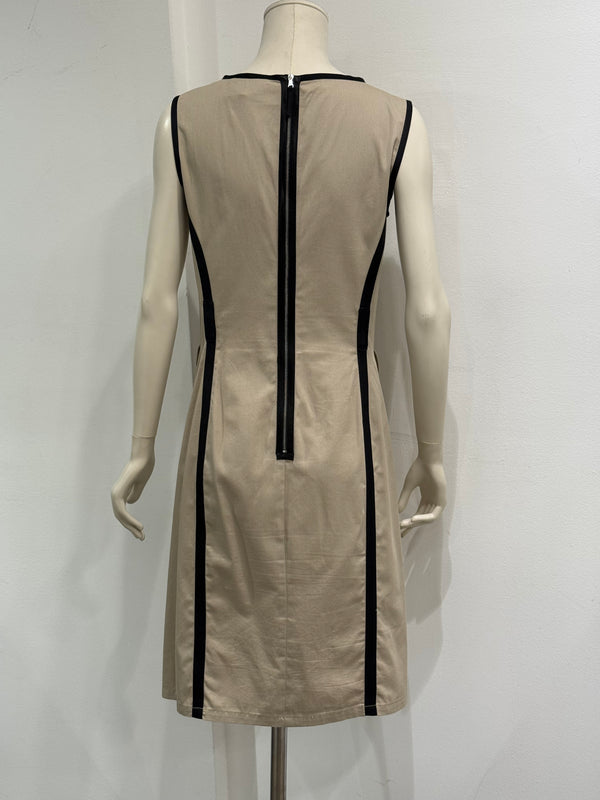 2000s Dolce & Gabbana Lace-up Safari style dress