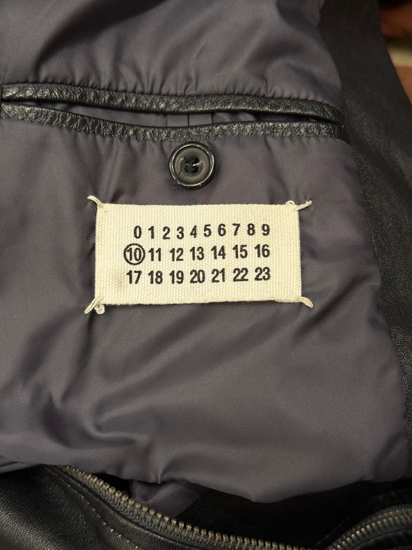 S/S2007 Maison Margiela patchwork paneled bomber jacket