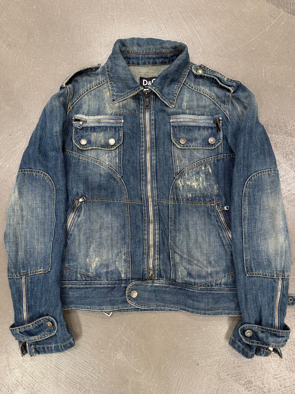 2000s Dolce & Gabbana denim jacket