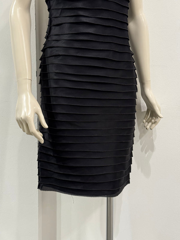 S/S2001 Gucci by Tom Ford runway strapeless silk dress